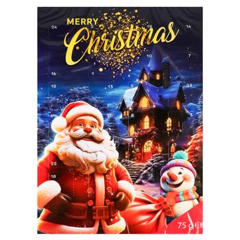 Baron Merry Christmas Advent Calendar 75g - buy, prices for NOVUS - photo 6