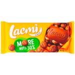 Шоколад молочный Roshen Lacmi с целыми лесными орехами 90г