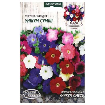 Semena Ukrainy Maxi Petunia Unique Mixture Seeds 2g - buy, prices for MegaMarket - photo 1