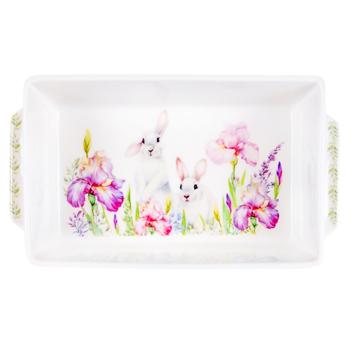 Lefard Rabbit in Irises Dish for Baking 20х12х6cm - buy, prices for MegaMarket - photo 2