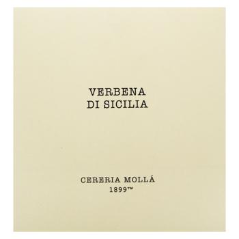 Свеча Cereria Molla Premium Verbena di Sicilia ароматическая 600г - купить, цены на WINETIME - фото 2