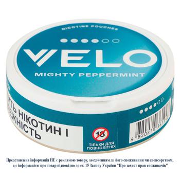 Подушечки никотиновые Velo Mighty Peppermint классический 20шт - купить, цены на - фото 3