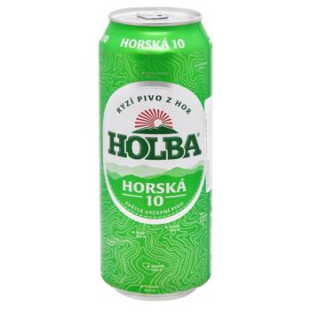 Пиво Holba Horska 10 світле 4,2% 0,5л - купити, ціни на КОСМОС - фото 1