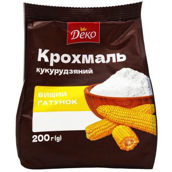 Крахмал Деко кукурузный сухой 200г - купить, цены на Идеал - фото 2