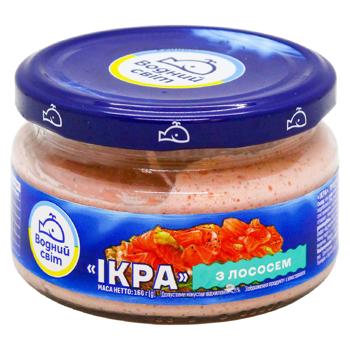 Vodnyi Svit Caviar with Salmon 160g - buy, prices for COSMOS - photo 2