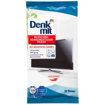 DenkMit Wet Wipe for Monitor with Antistatic 20pcs - buy, prices for - photo 1