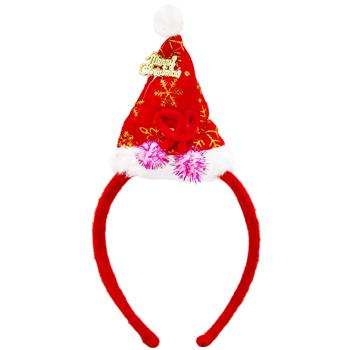 Прикраса д/свята Carnival Обідок Новорічний ковпак МА37 - купити, ціни на За Раз - фото 4