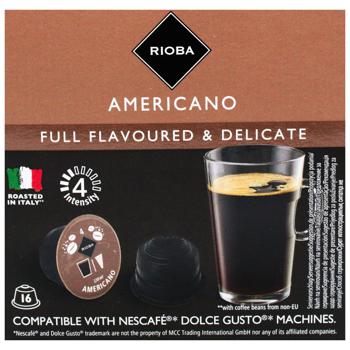 Rioba Dolce Gusto Americano Coffee Capsules  7g x 16pcs - buy, prices for METRO - photo 3