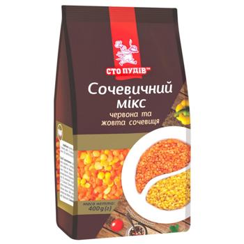 Крупа Сто Пудов Чечевичный микс 400г - купить, цены на Grono - фото 1