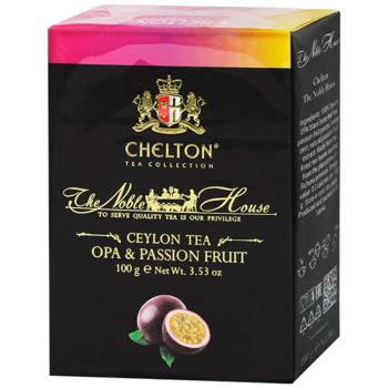 Чай черный Chelton The Noble House Opa с маракуей 100г - купить, цены на ЕКО Маркет - фото 1