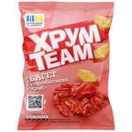 Сухари Хрум Team Багет со вкусом королевского краба 55г