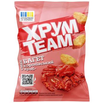 Khrum Team Baguette with King Crab Flavor 55g - buy, prices for COSMOS - photo 1