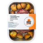 Стейк зі свинини в прованському маринаді з картоплею сувід MEAT TIME кг