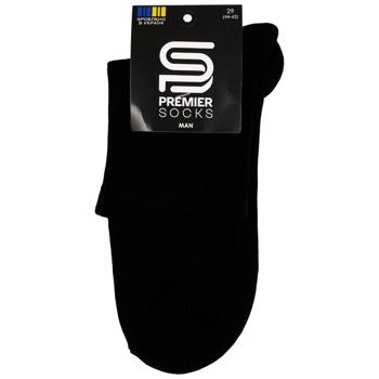 Носки Premier Socks мужские средние с махровой стопой р.25, 27, 29 черный - купить, цены на ЕКО Маркет - фото 1
