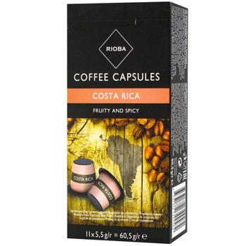 Rioba Costa Rica Coffee Сapsules 5.5g x 11pcs - buy, prices for - photo 1