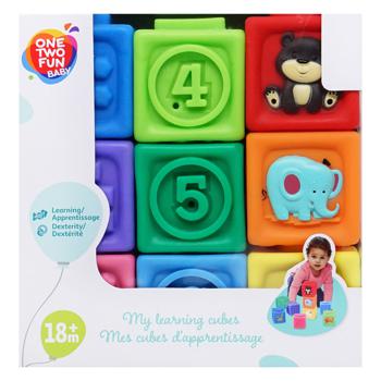 Кубики One Two Fun Wonder Blocks - купить, цены на Auchan - фото 2