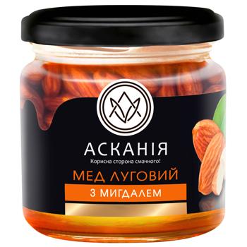 Askania Meadow Honey with Almonds 250g - buy, prices for Vostorg - photo 1