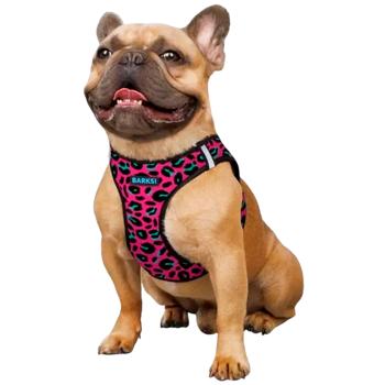 Barksi Sport Vest Nylon Dog Harness XS 29cm with Leopard Print - buy, prices for MasterZoo - photo 3