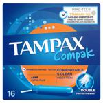 Тампоны Tampax Compak Super Plus Duo с аппликатором 16шт