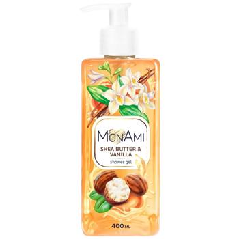 Гель для душа MonAmi Shea Butter & Vanilla 400мл