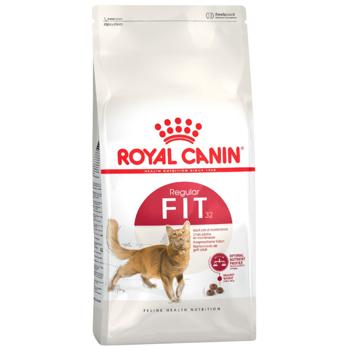 Набір корму Royal Canin Fit 32 для домашніх та вуличних котів cухий 2кг + вологий 4шт х 85г - купити, ціни на MasterZoo - фото 2