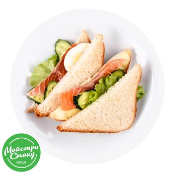 Sandwich with Light Salted Salmon 185g - buy, prices for MasterZoo - photo 1