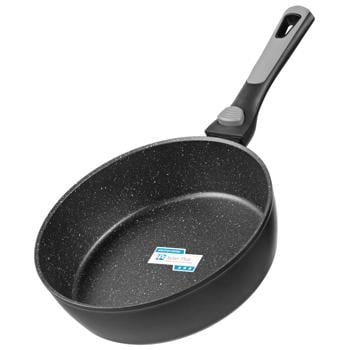 Ardesto Gemini Bari Deep Frying Pan with Removable Handle 24cm - buy, prices for Supermarket "Kharkiv" - photo 3