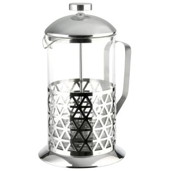 Flamberg Glass Stainless Steel French Press 800ml - buy, prices for Vostorg - photo 1