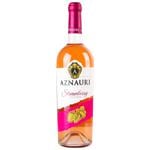 Aznauri Strawberry Rose Semisweet Wine 8.5-10% 0.75l