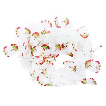 White Wreath Decoration 20cm 2308-3565 - buy, prices for MegaMarket - photo 1