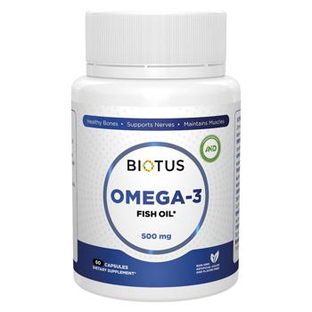 Biotus Omega-3 Fish Oil 60 capsules - buy, prices for Biotus - photo 1