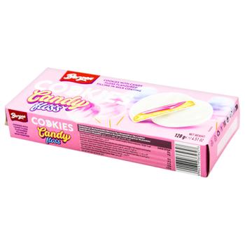 Bergen Cookies with Candy Floss Filling in Milk Coating 128g - buy, prices for - photo 4
