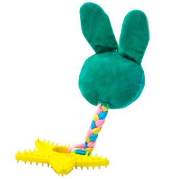 Игрушка для собак Pet Fun Зайка со звездочкой 9,5х26,5см - купить, цены на MasterZoo - фото 3