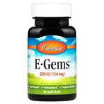 Carlson Labs E-Gems Vitamin E 200 IU 90 softgels