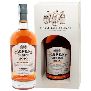 whiskey cooper's choice 54.5% 700ml cardboard box Scotland United Kingdom - buy, prices for - photo 1