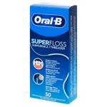 Зубная нить Oral-B Super Floss 50м