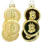 Koopman Bitcoin Pendant 9.8cm in assortment