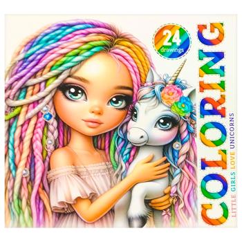 Раскраска Art Studio of Happines 140х140мм 24л в ассортименте - купить, цены на - фото 2