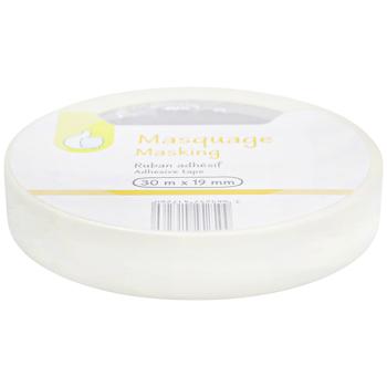 Auchan Masking Adhesive Tape 19mm 30m - buy, prices for Auchan - photo 1