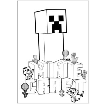 Розмальовка Yes Minecraft А4 12 сторінок - купити, ціни на Ідеал - фото 3
