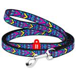 Waudog Nylon Leash 122cm/10mm with Indie Design