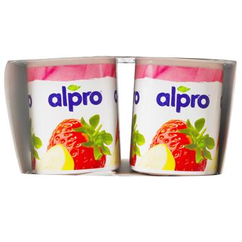 Alpro Strawberry-Banana-Peach-Pear Soy Product 4pcs*125g - buy, prices for ULTRAMARKET - photo 4