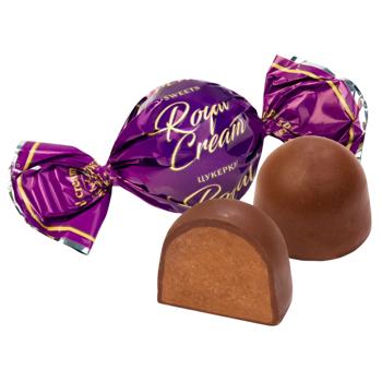 Конфеты Бисквит-Шоколад Роял Крем - купить, цены на Cупермаркет "Харьков" - фото 2