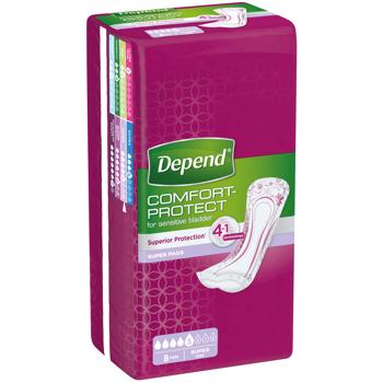 Depend Comfort-Protect Urological Pads 4in1 8pcs - buy, prices for Ideal - photo 2