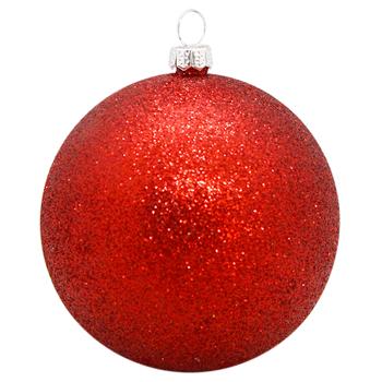 Red Christmas Tree Ball 8cm - buy, prices for MegaMarket - photo 1