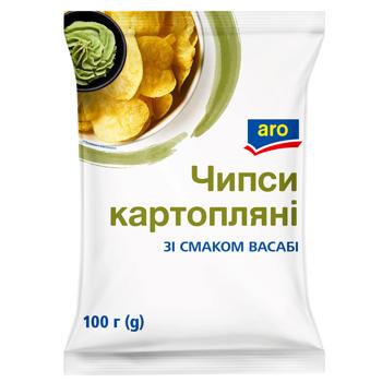 Aro Potato Chips with Wasabi Flavor 100g - buy, prices for - photo 2
