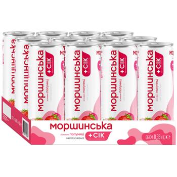 Morshynska Strawberry Non-Carbonated Drink 0.33l - buy, prices for METRO - photo 3
