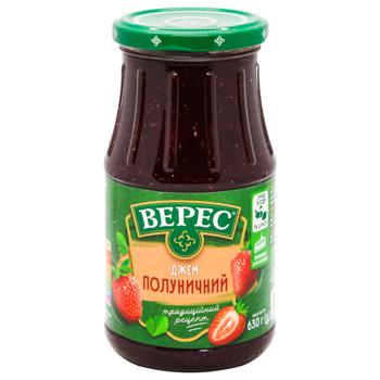 Veres Strawberry Jam 620g - buy, prices for Vostorg - photo 1