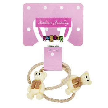 Greenwich Bear Set of Hair Ties 2.5сm 2pcs - buy, prices for - photo 1