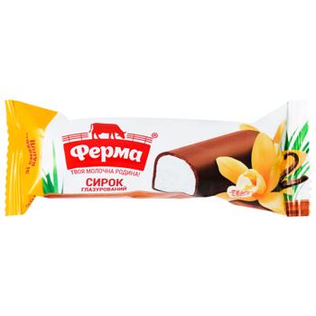 Сирок глазурований Ферма зі смаком ванілі 23% 36г - купити, ціни на Grono - фото 1